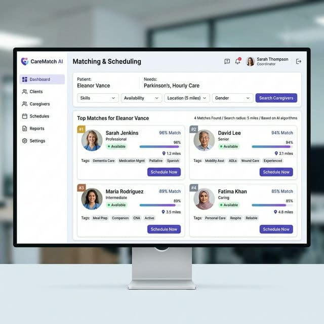 Smart Caregiver Matching